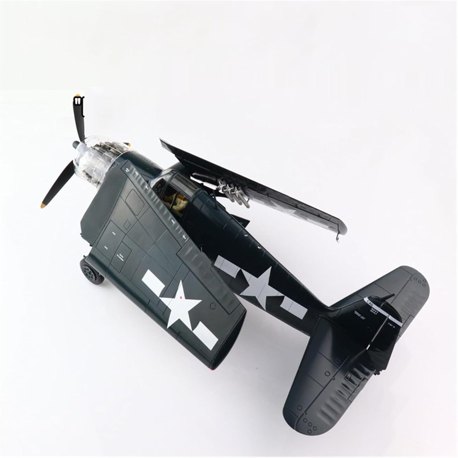 1 32 Scale for F6F5 Hellcat Commander Alloy Model Kit Collection Display Ornament Hobby Playgame Kit