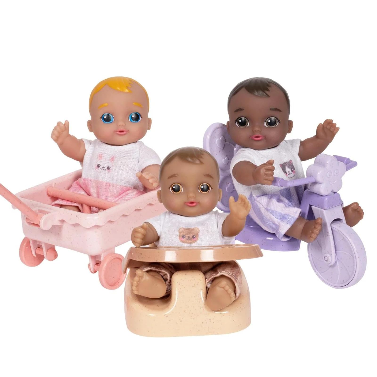 ADORA Eco Friends - 6 Piece Set ( 3 x Dolls 3 x Accessories)