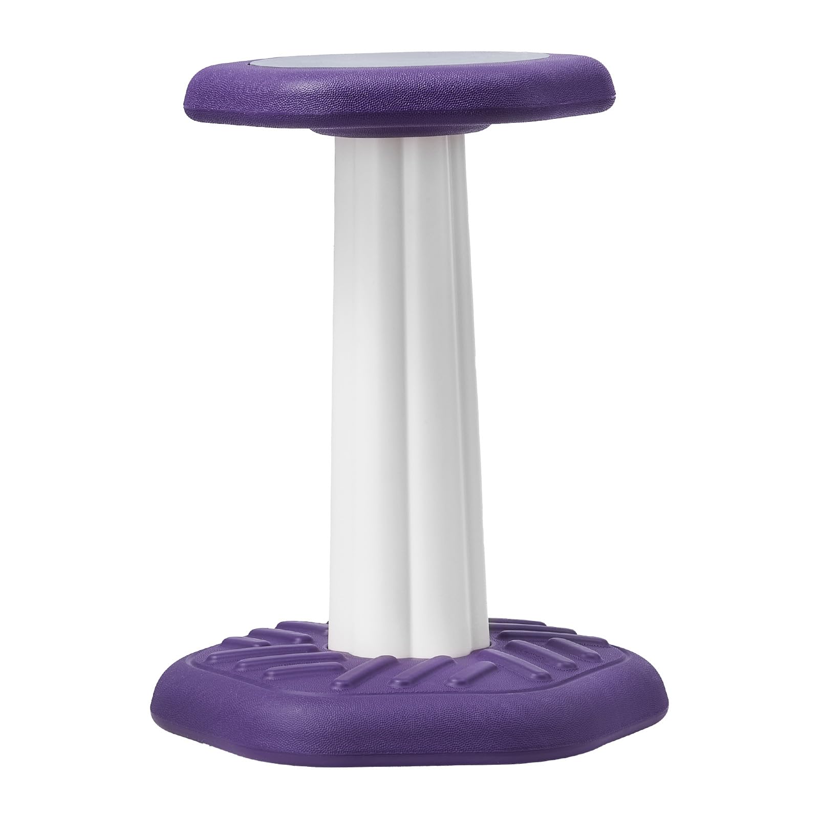 VEVOR Sedia Attiva per Bambini, Sedia Oscillante con Cuscino in Spugna, Sgabello Oscillante Migliora Concentrazione, Postura e Calma dei Bambini, Sgabello Traballante, Ideale per Scuole Casa, Viola