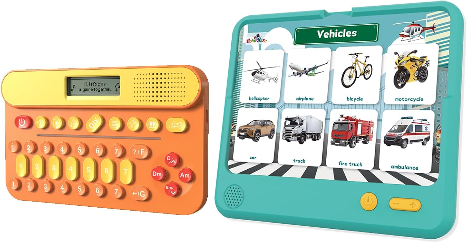 HOMESTEC Astro Pad + HOMESTEC Mini Music Learning Keyboard