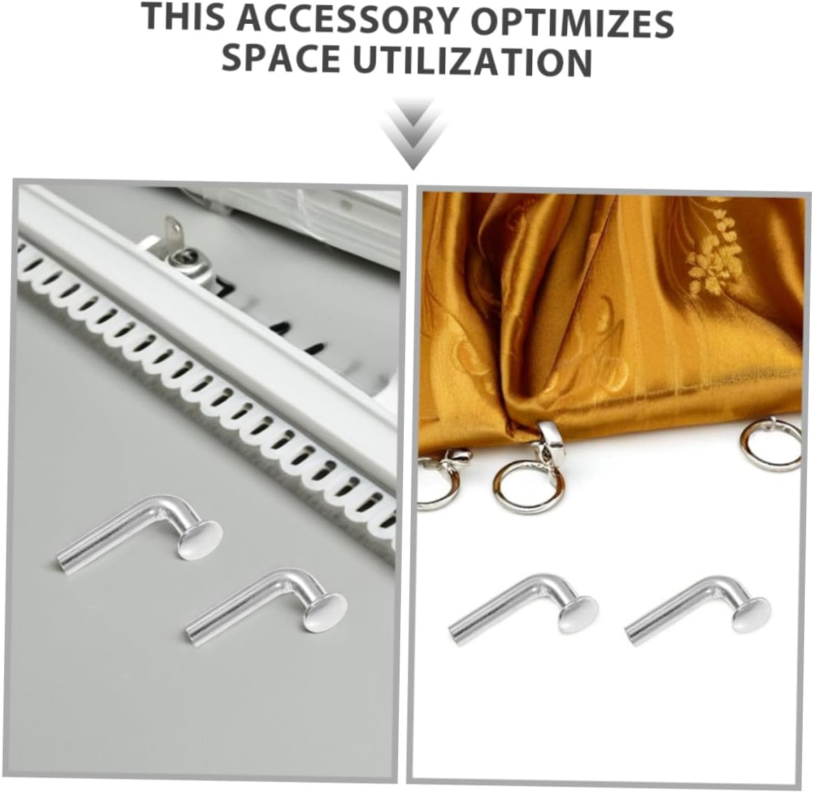 Ciieeo 100pcs Heavy Duty L-Shaped Safety Pins 6x50mm Galvanized Steel Rack Locking Hitch Pins with 90-Degree Bend for Warehouse Pallet Racking and Storage Shelves Accessories