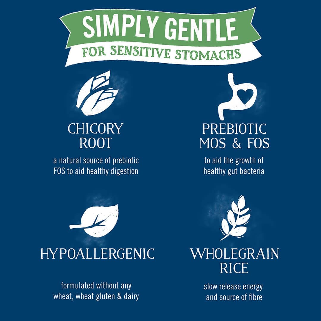 Butcher's Simply Gentle Wholegrain Recipes Wet Dog Food Tin Cans Variety Pack, 9.36 kg (24 x 390 g)