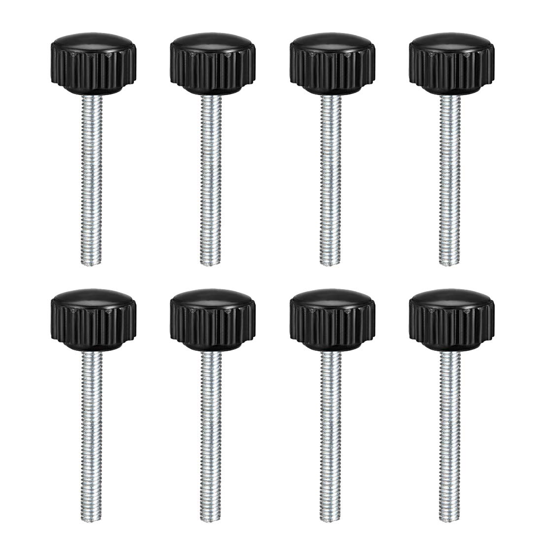 M6 X 25mm Filetage Mâle Bouton Serrage Molette Poignée Vis Pouce Type