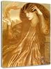 La Donna della Fiama-Famous Paintings-Print On Canvas-Oil Painting Reproductions-Wall Art For Living Room Modern 50x70cm Frameless