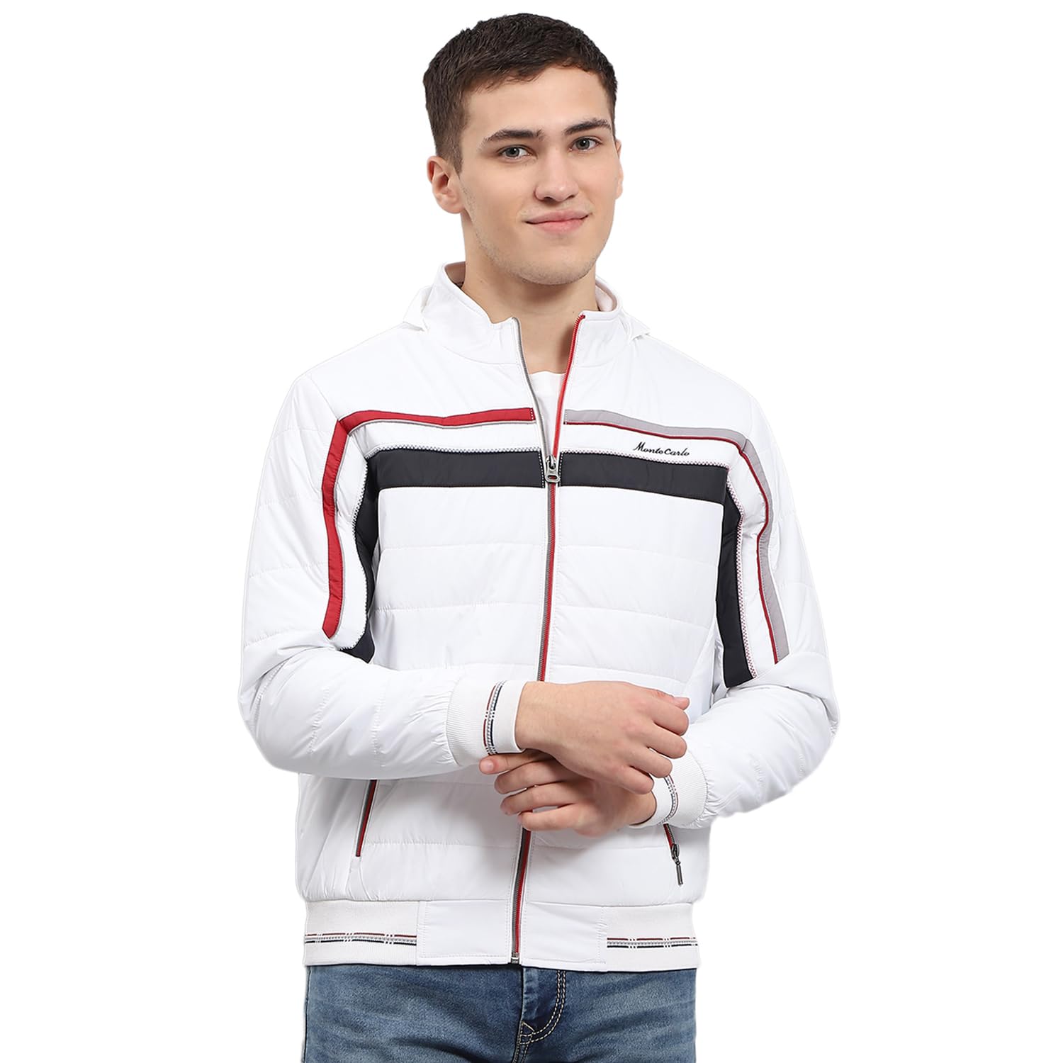 Mens Solid Hooded Full Sleeve Jacket (224066783)-image-42