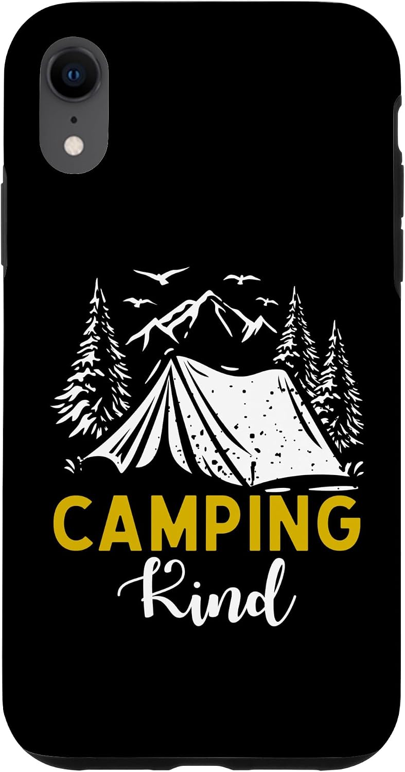 Camping Kind iPhone XR Hülle – Robuster Schutz