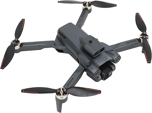 Miniatura 5 de Juguete portátil para dron, control de teléfono con aplicación, cuadricóptero plegable de 2.4 GHz, cámara dual HD anti interferencias para