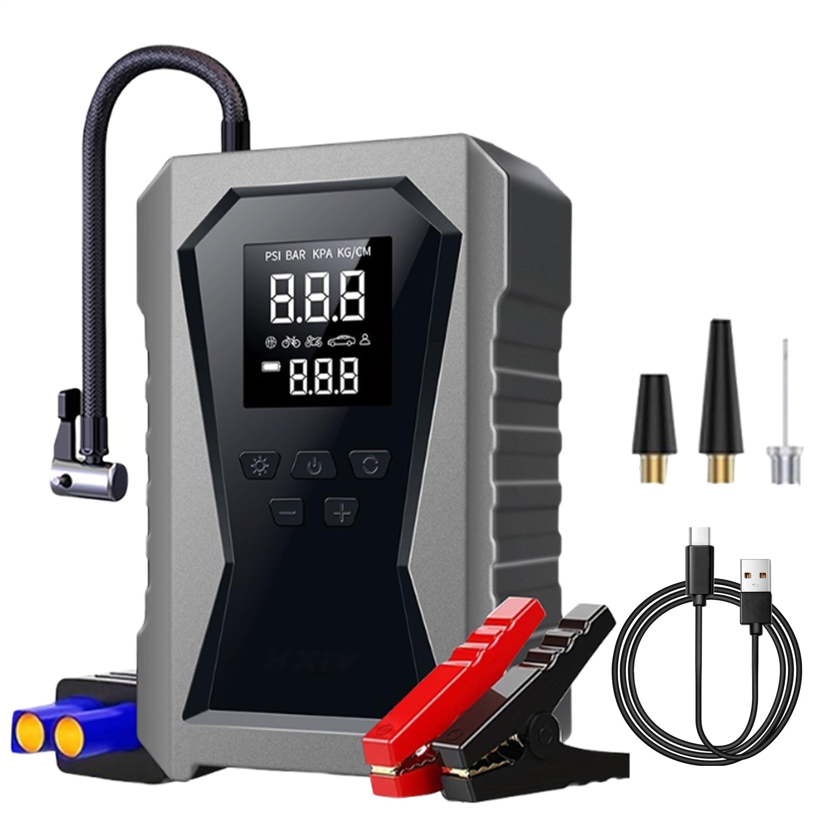 Avviatore Di Emergenza Auto smart ricaricabile cordless digitale