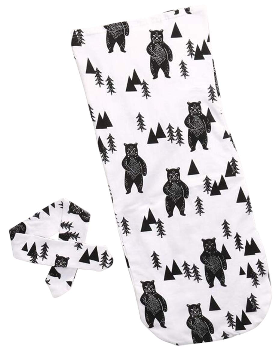 BigbuyuBaby Swaddle Cocoon Sack Swaddle Soft Comfortable Cotton Receiving Blanket for Infants & Newborns 0-12 Months