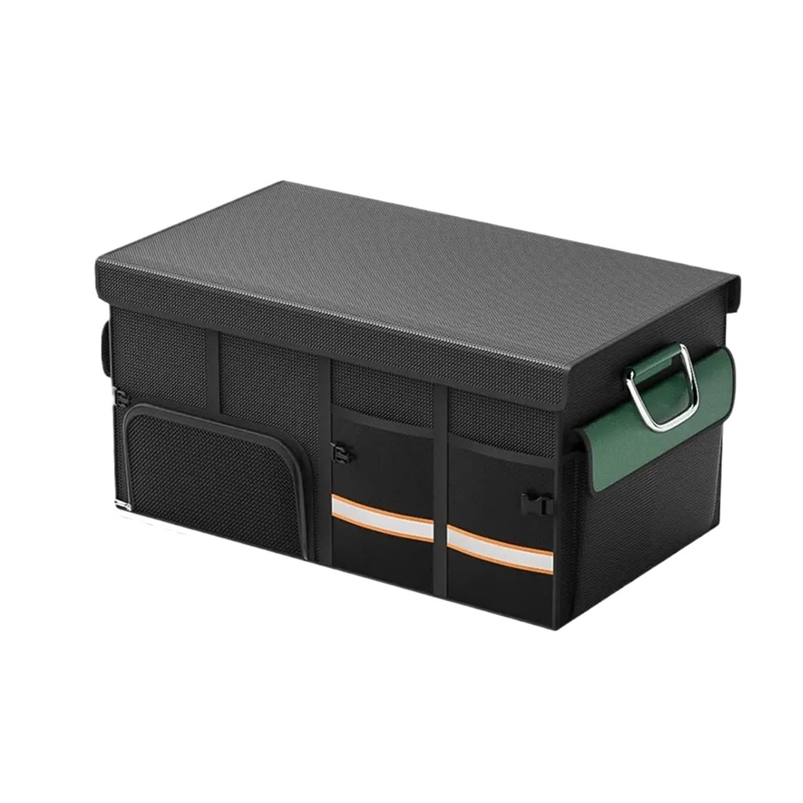 Sac de rangement de coffre de voiture antidérapant et pliable à compartiments - 8