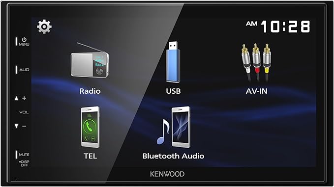 KENWOOD DMX150BT 6.8" Pantalla Táctil Capacitiva Multimedia miniatura 4