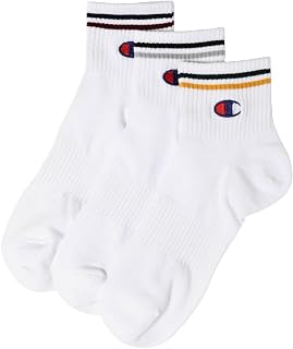 [Champion] [チャンピオン]ゴルフ ソックス メンズ 3Pラインソックス 2890-011 01ｱｿｰﾄ 24-26