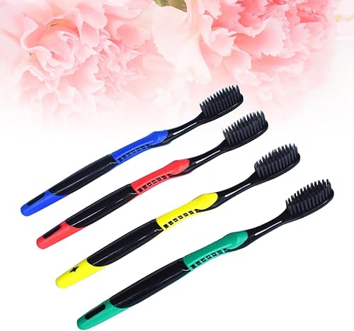 Miniatura 2 de KALLORY 8pcs Toothbrushes for Adults Manual Toothbrush Adult Toothbrush Soft Bristle Toothbrush Toothbrush Bamboo Toothbrush Pp Tooth Brush Soft Fur