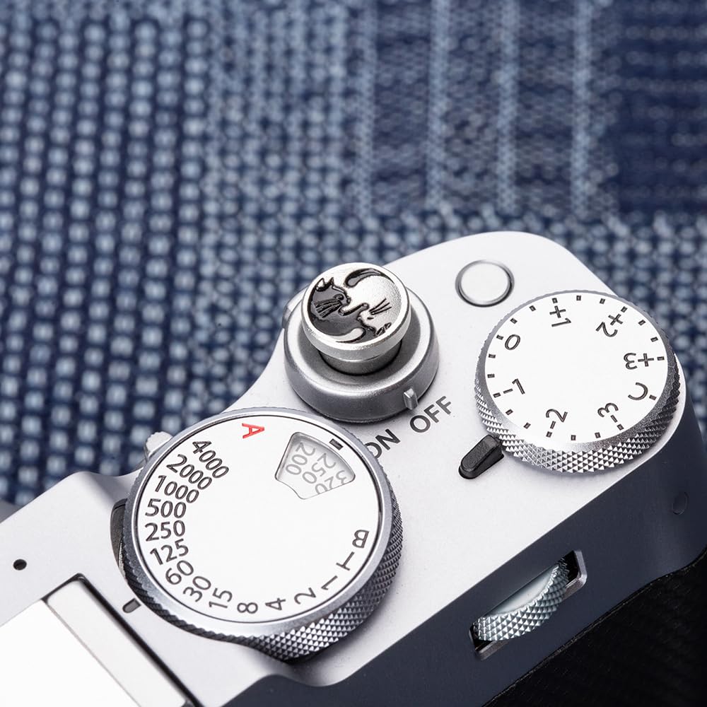 Amazon | 金属製カメラシャッターボタン レリーズボタン Fujifilm