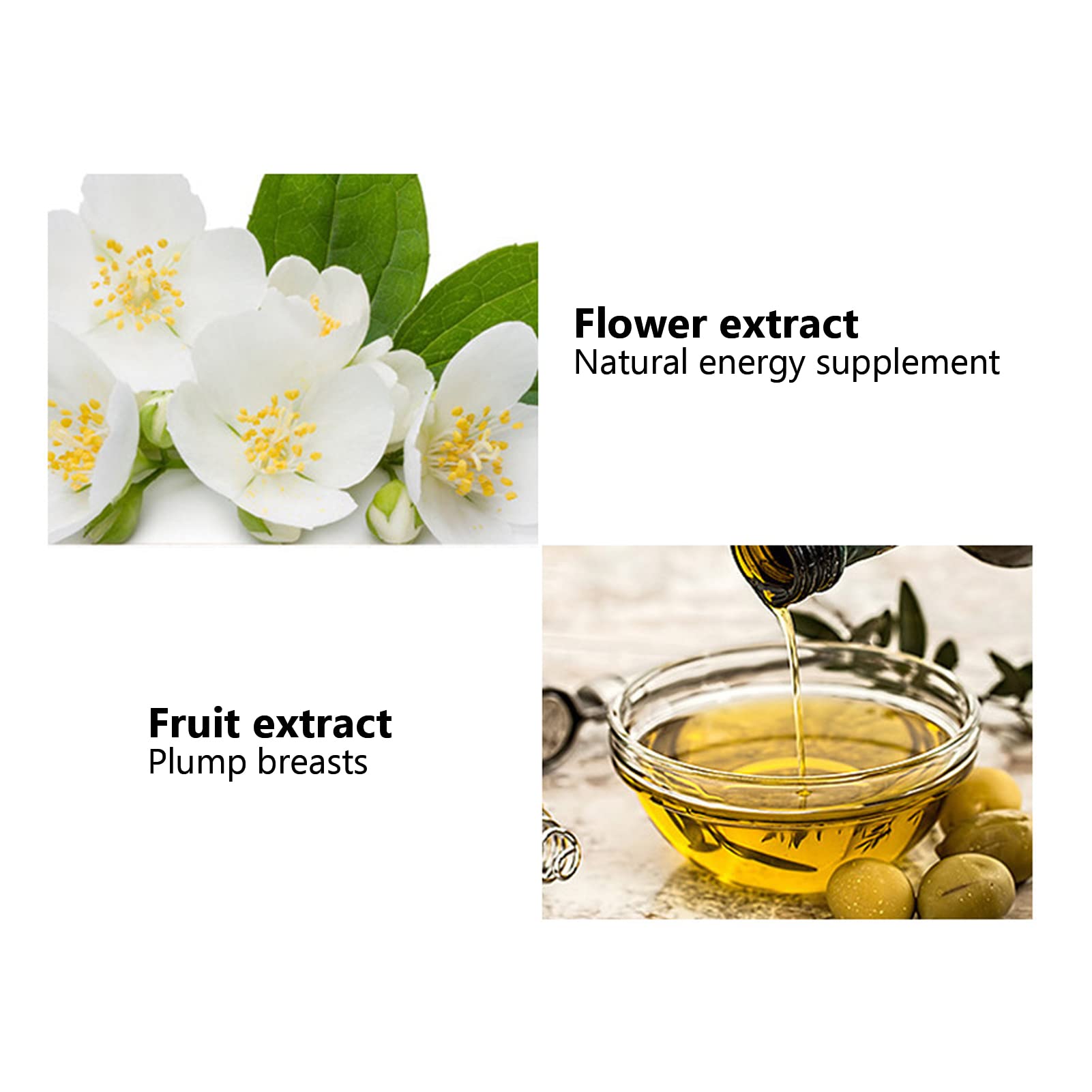 Crema para Agrandar el Pecho,Crema de Aumento de Senos de Busto Grande de la Crema de Crecimiento Rápido del Pecho Crema de Aumento de Senos de Ginseng Natural Crema Reafirmante de Levantamiento