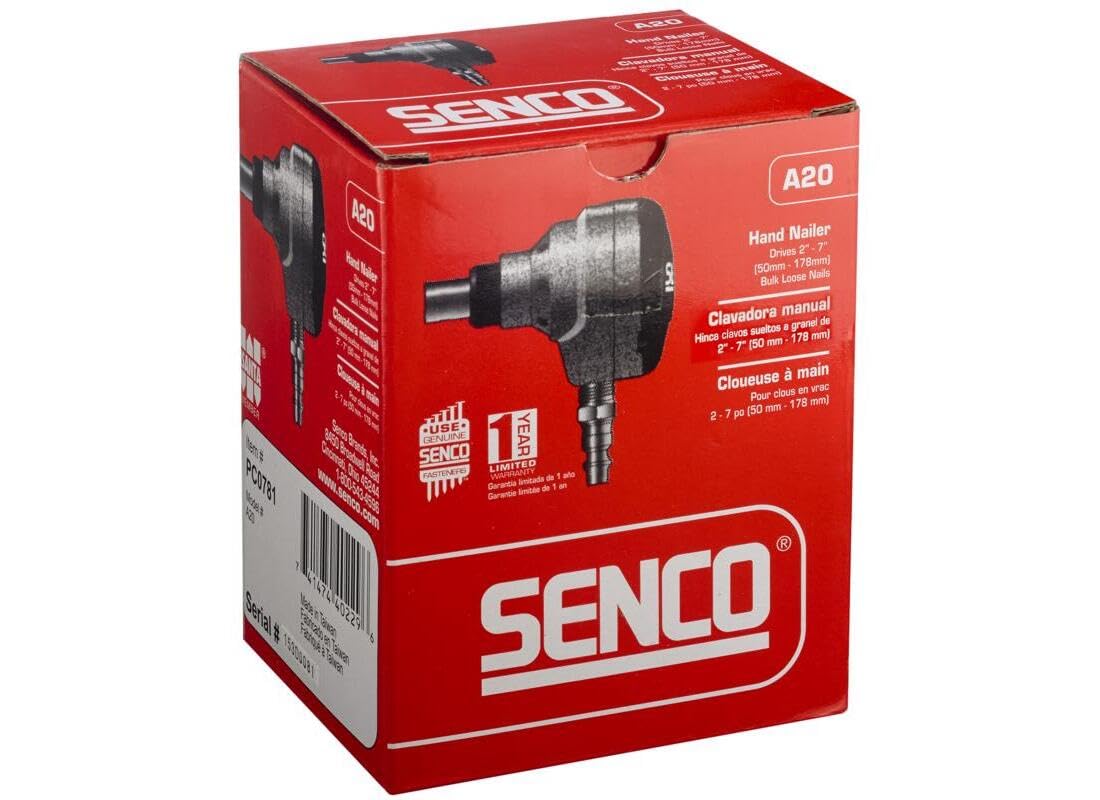 Senco A20 Pneumatic Palm Nailer - Fast & Easy! -5