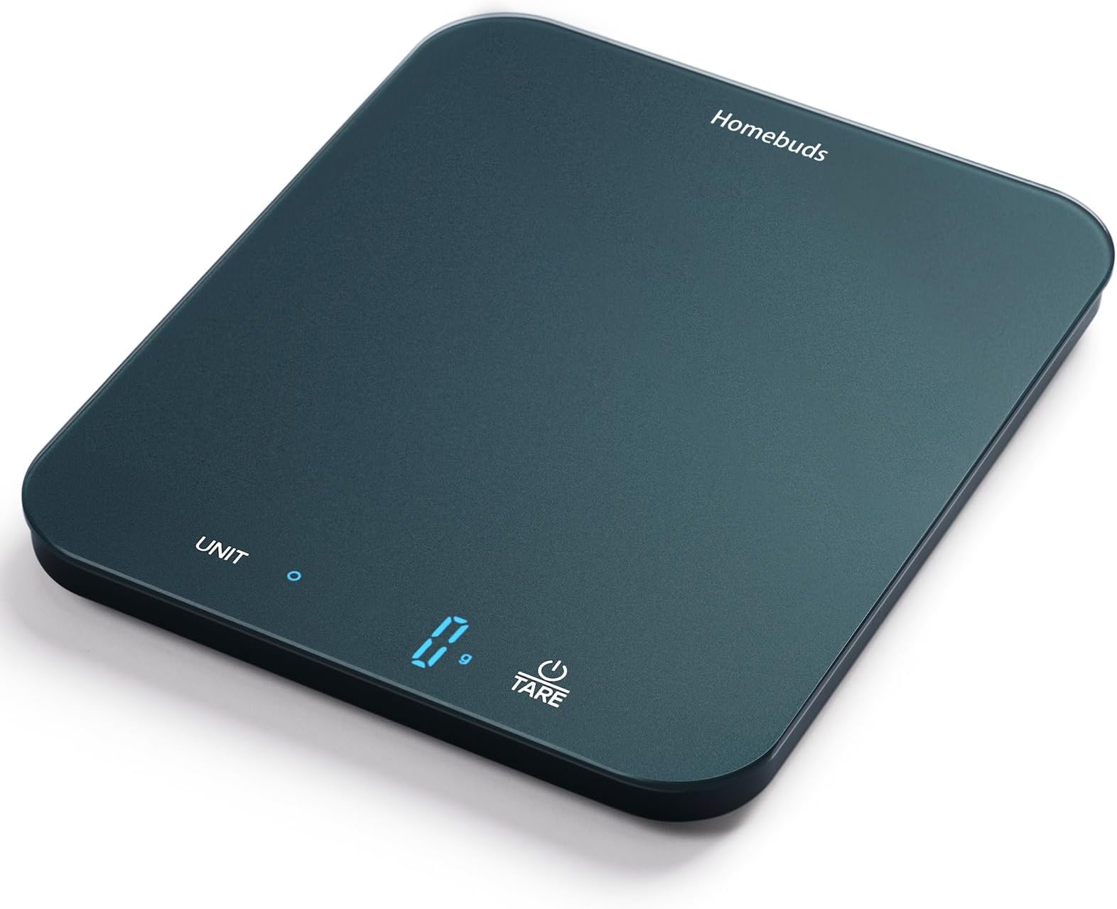 33lb Digital Kitchen Scales in 1g, High Precision Assured by Scales Kitchen Professional Factory SINCE 2001, Food Scales for Cooking and Baking, LED, 3*AAA Batteries Included, Blue