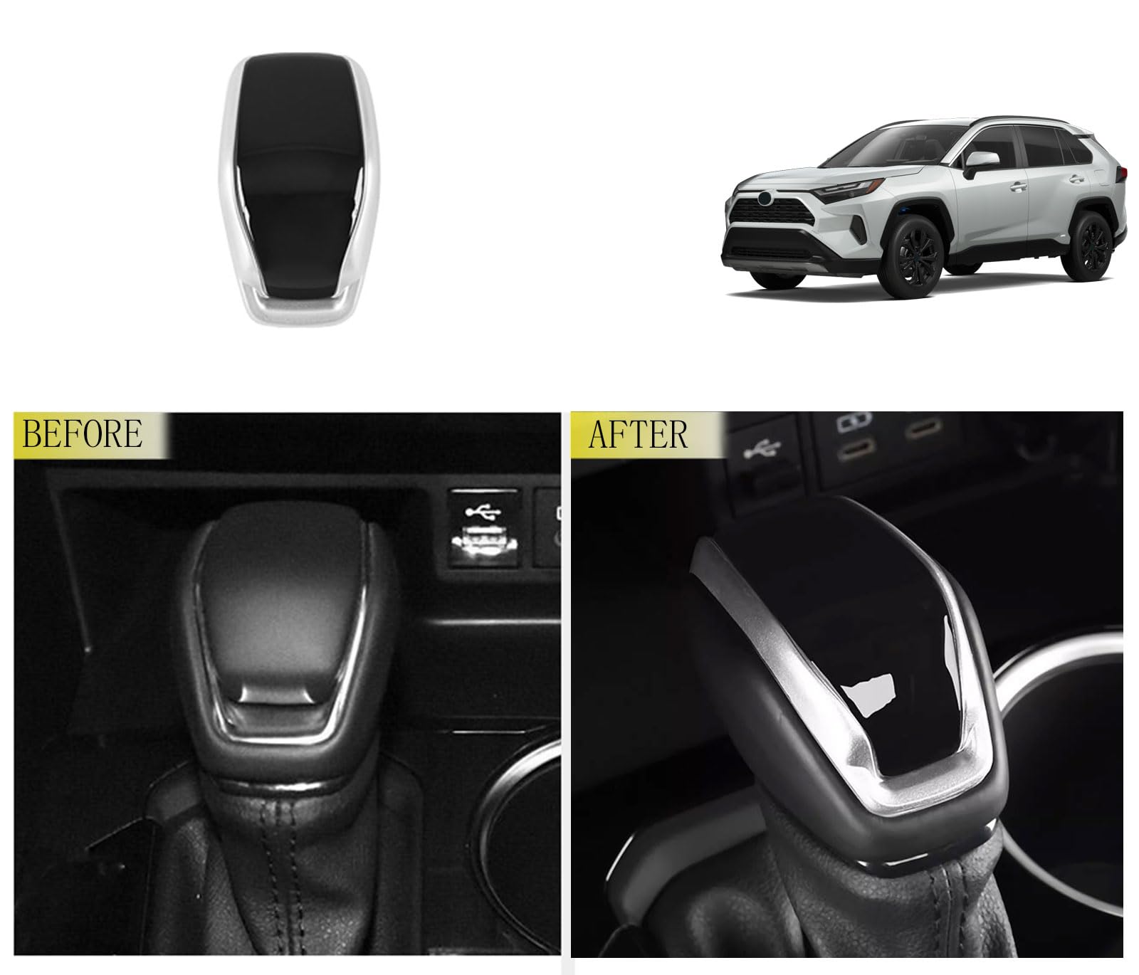 RAV4 フロントノーズカバー・シフトノブカバー・隙間クッション