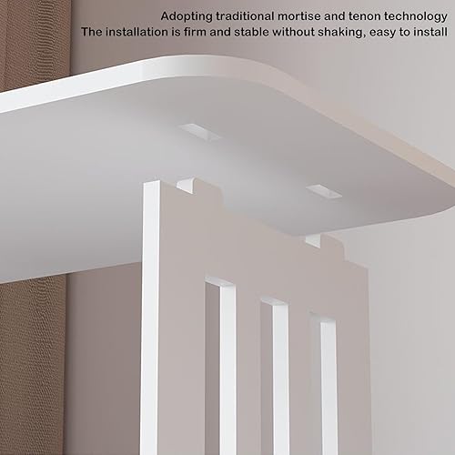 Miniatura 5 de Mesita de noche blanca, pequeña mesita de noche muebles de dormitorio, armario de almacenamiento para dormitorio, armario, sala de estar