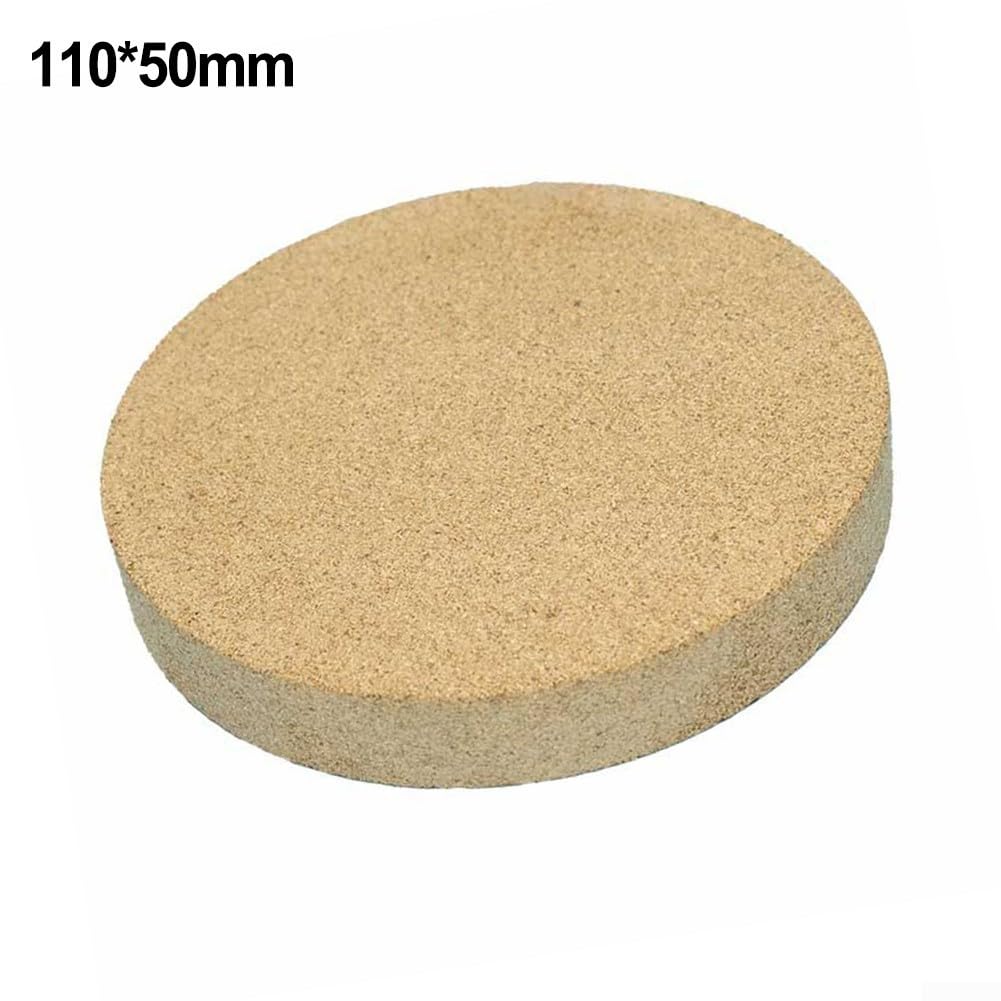 Pannello in vermiculite, mattoni refrattari resistenti al calore fino a 1100 gradi Celsius, adatto per stufe a legna, rivestimenti per stufe, barbecue e fornelli da forno all'aperto (110 x 50 mm)