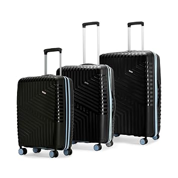 Core Set of 3 Polypropylene Trolley Bags (Cabin + Medium + Large) at ₹3,599 – Amazon