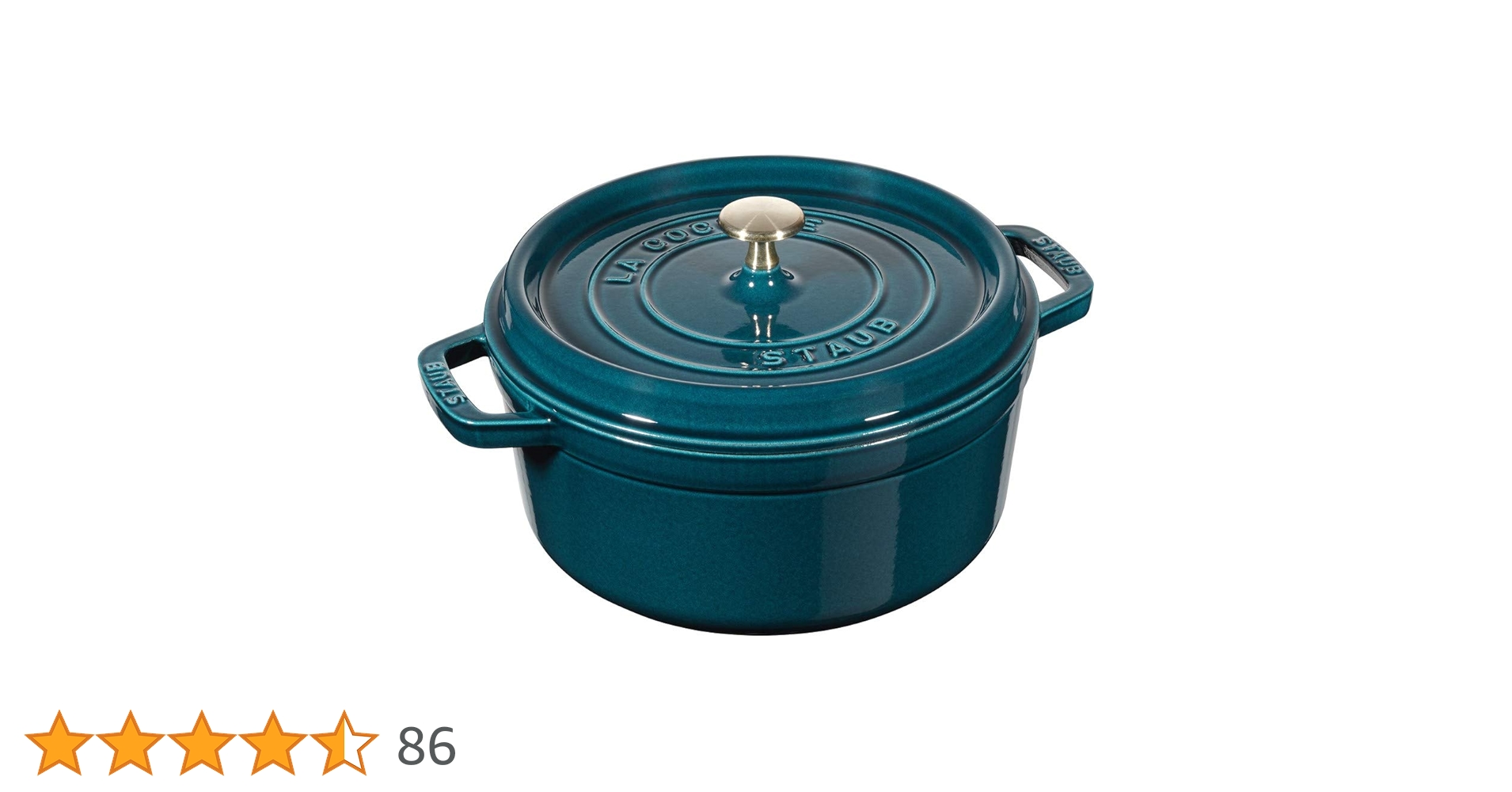 Amazon｜staub ストウブ 「 ピコ ココット ラウンド ラメール 22cm