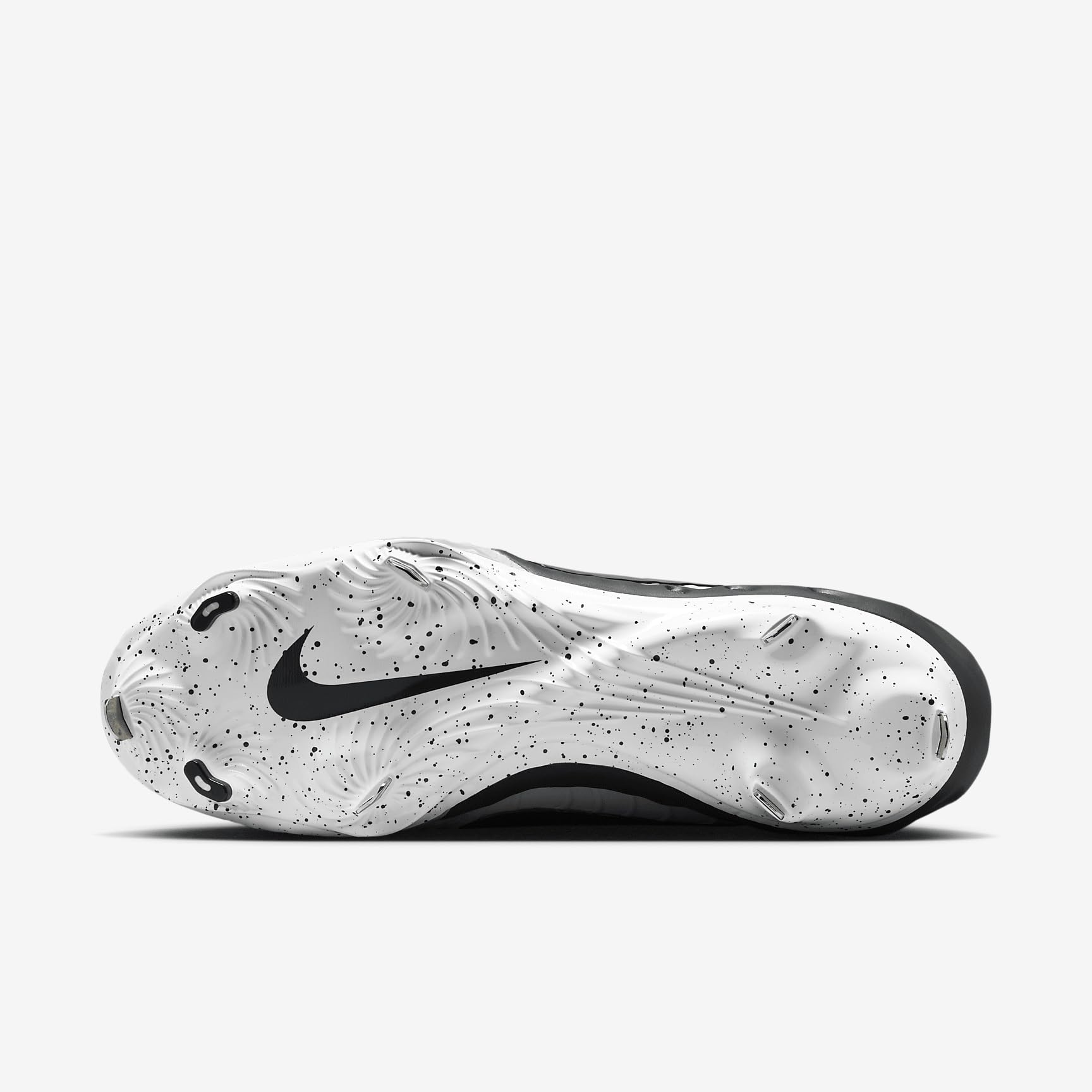 Nike Alpha Huarache NXT Men's Baseball Cleats (DJ6517-003, Wolf Grey/White/Pure Platinum/Dark Smoke Grey) Size 7.5