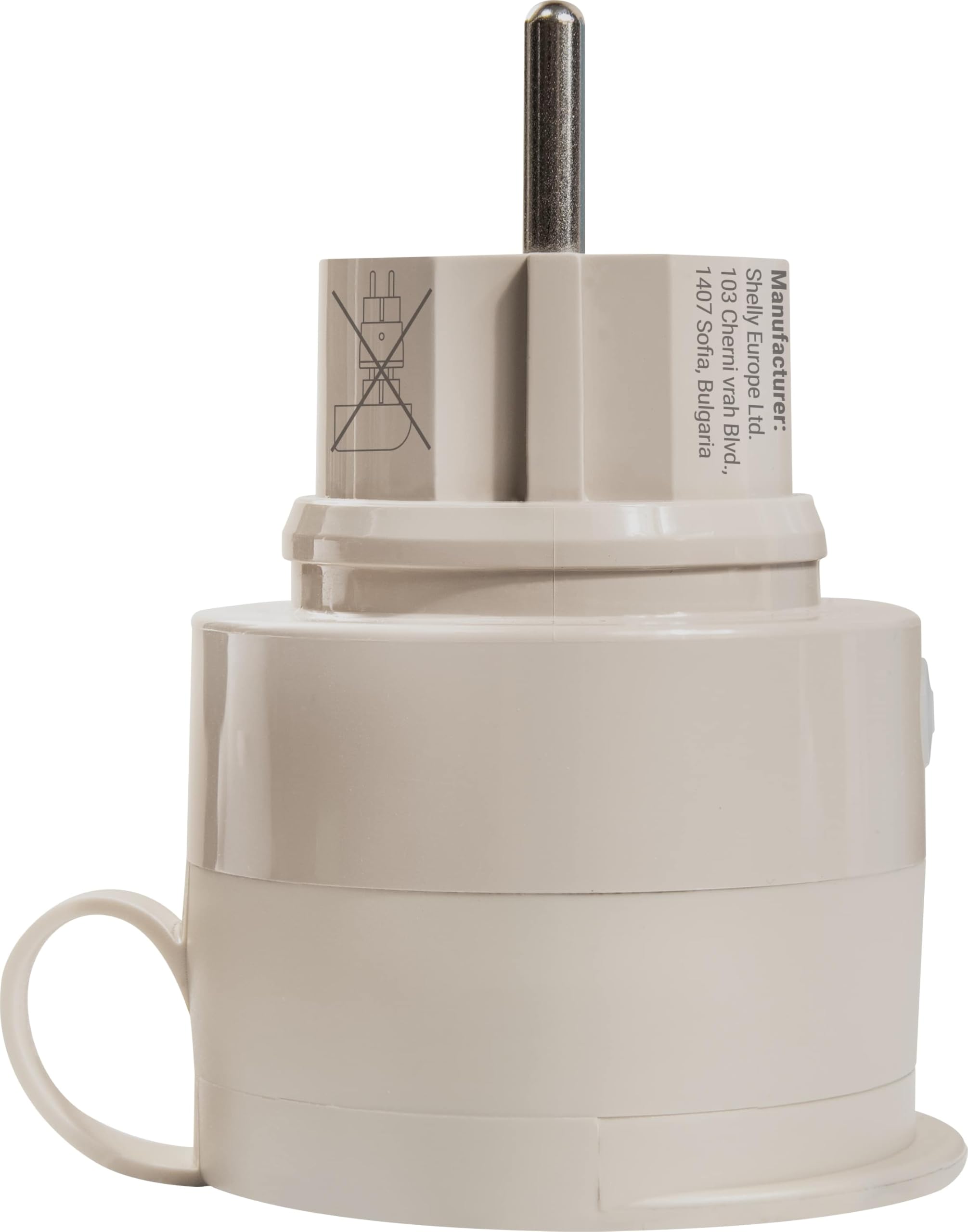 SHELLY Presa Wi-Fi Plug S Gen3, per esterni, opaca