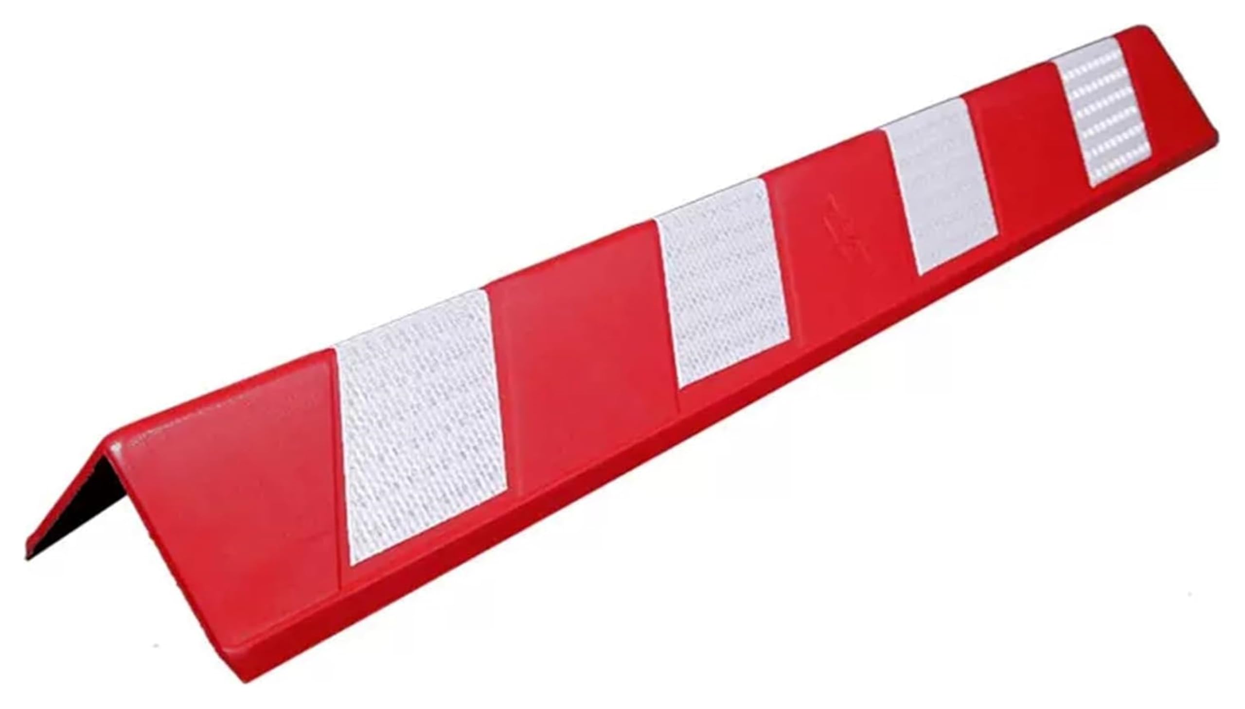 Tianqihao Yellow/Black Rubber Wall Corner Guard, Garage Wall Protector, 0.6Cm Thick Column For Warehouse, Reflective Workshops Ground Floor Garage Wall Corner Guards,One Color-1Pcs