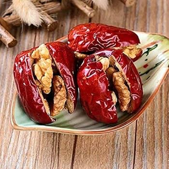 Amazon | 紅棗夾核桃 干し赤棗とクルミの組み合わせ 栄養