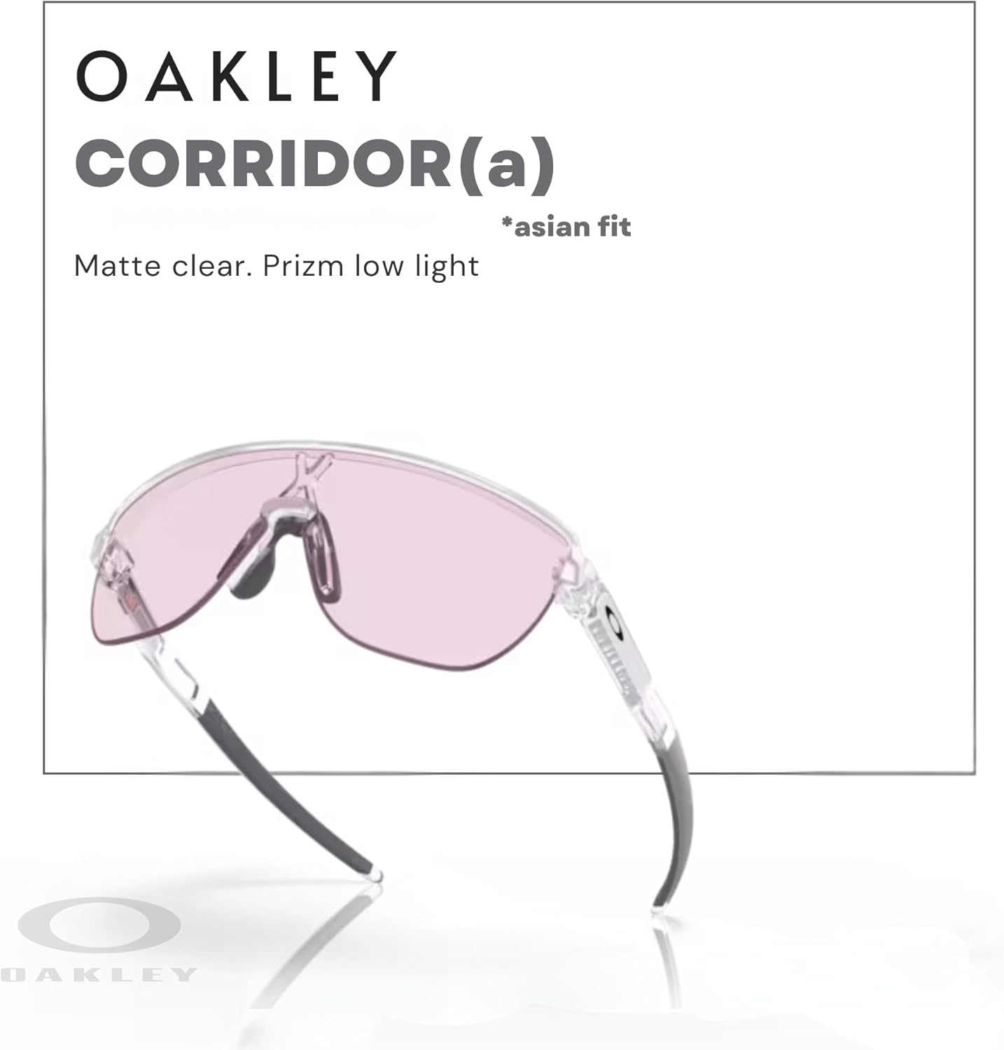 OAKLEY Corridor (a) OO9248A Shield Sunglasses for Men+ Bundle Accessory Leash Kit, Microfiber Pouch