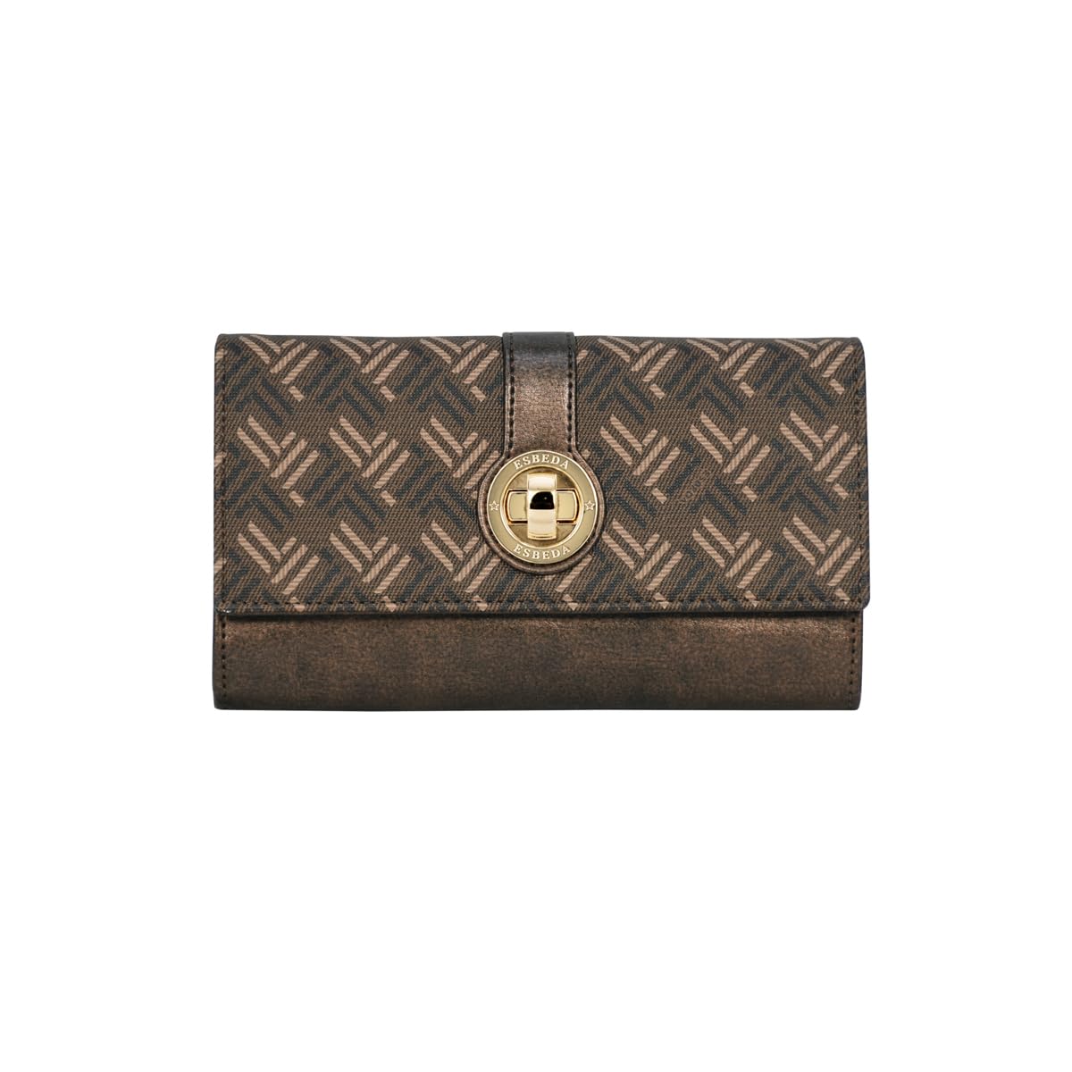 Bronze Color Monarque Wallet for Womens-image-34