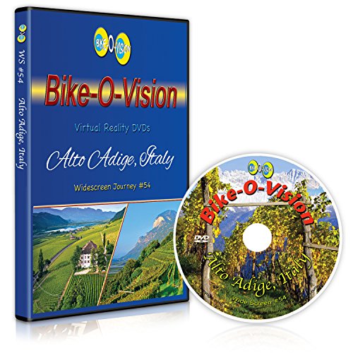Bike-O-Vision – Alto Adige, Italy – Virtual Cycling Adventure – Perfect for Indoor Cycling and Treadmill Workouts – Cardio Fitness Scenery Video