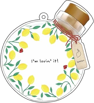 Hagoromo Acrylic Makeup Cover #Lemon Tree #82997