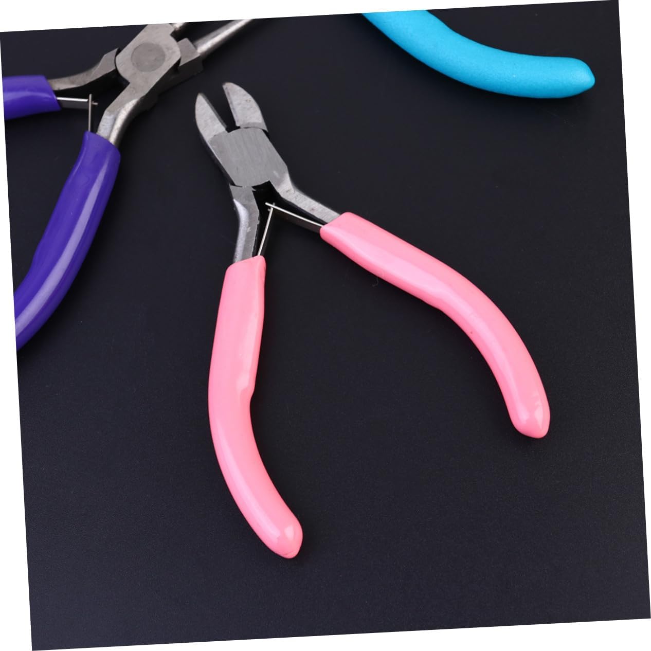 Carbon Steel Jewelry Plier Set for DIY Craft Beading, 3 Piece