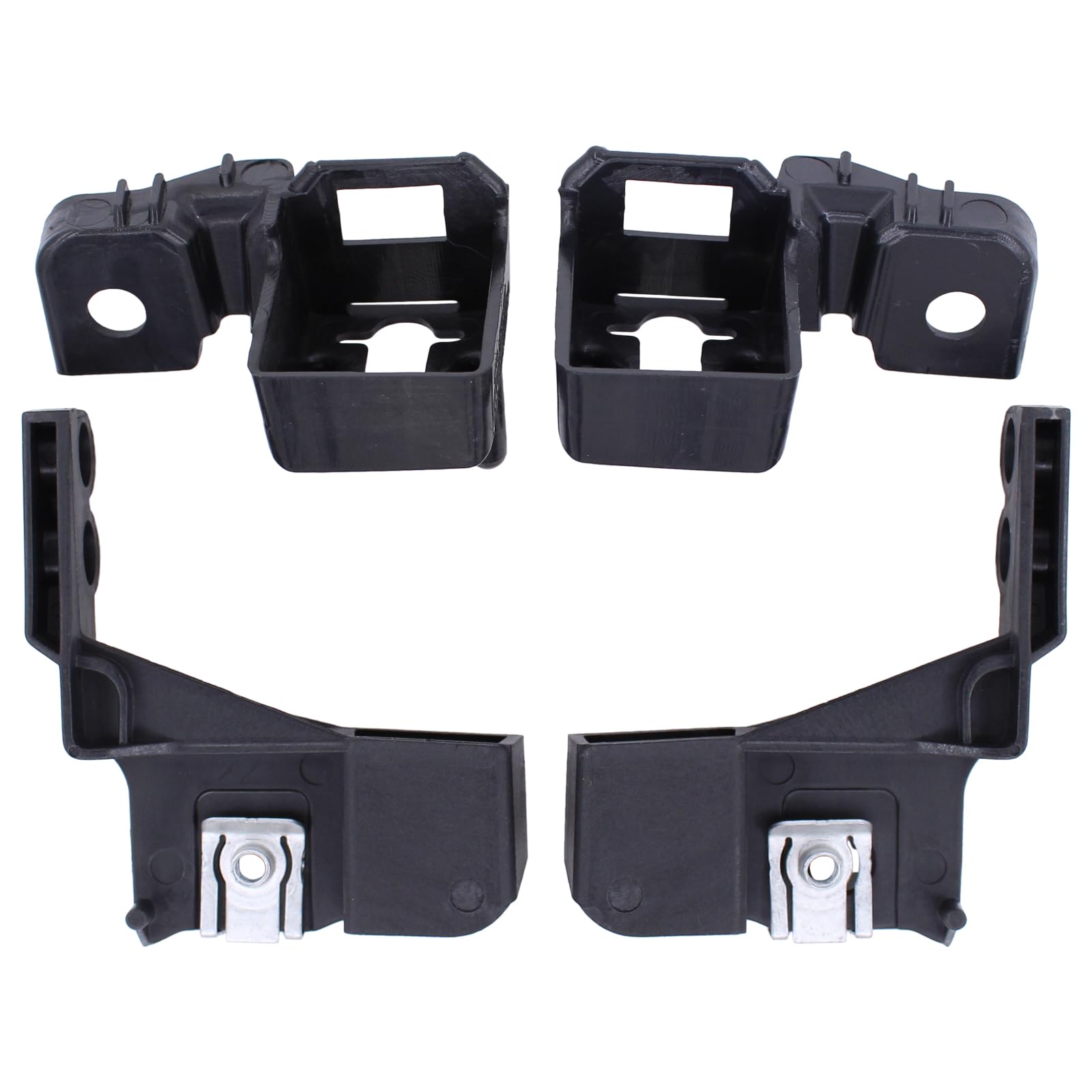 MOTOKU 2 Pair Headlight Mount Brackets Support Set for Ford Fusion Lincoln MKZ 2013-2016 Left Driver & Right Passenger Side