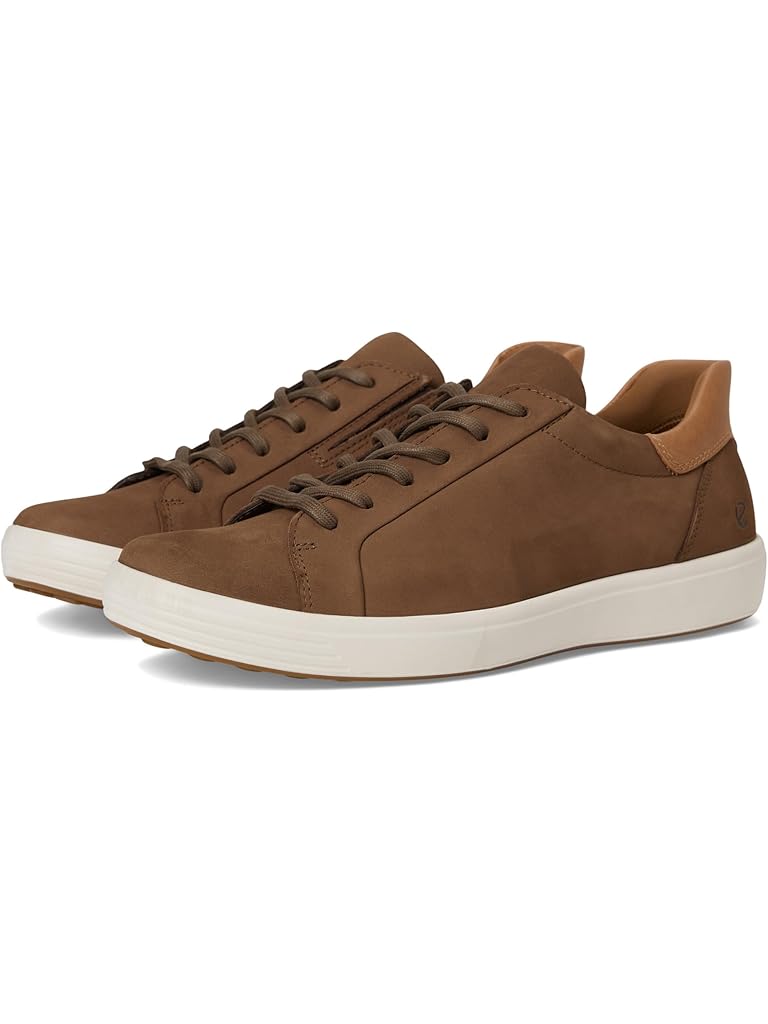 Brown ECCO Soft 7 Easy Slip Sneaker