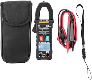 JF-XUAN Digital Clamp Multimeterï¼ŒST204 4000 Counts Full Intelligent Automatic Range Digital Multimeter Clamp Meter(Black) Digital Multimeter