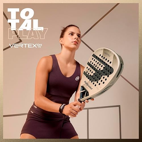Miniatura 6 de BULLPADEL Pala de pádel Vertex 04 Mujer 2025 Delfi Brea  Pala Padel profesional en forma de diamante  Fibra híbrida Fibrix y núcleo MultiEva