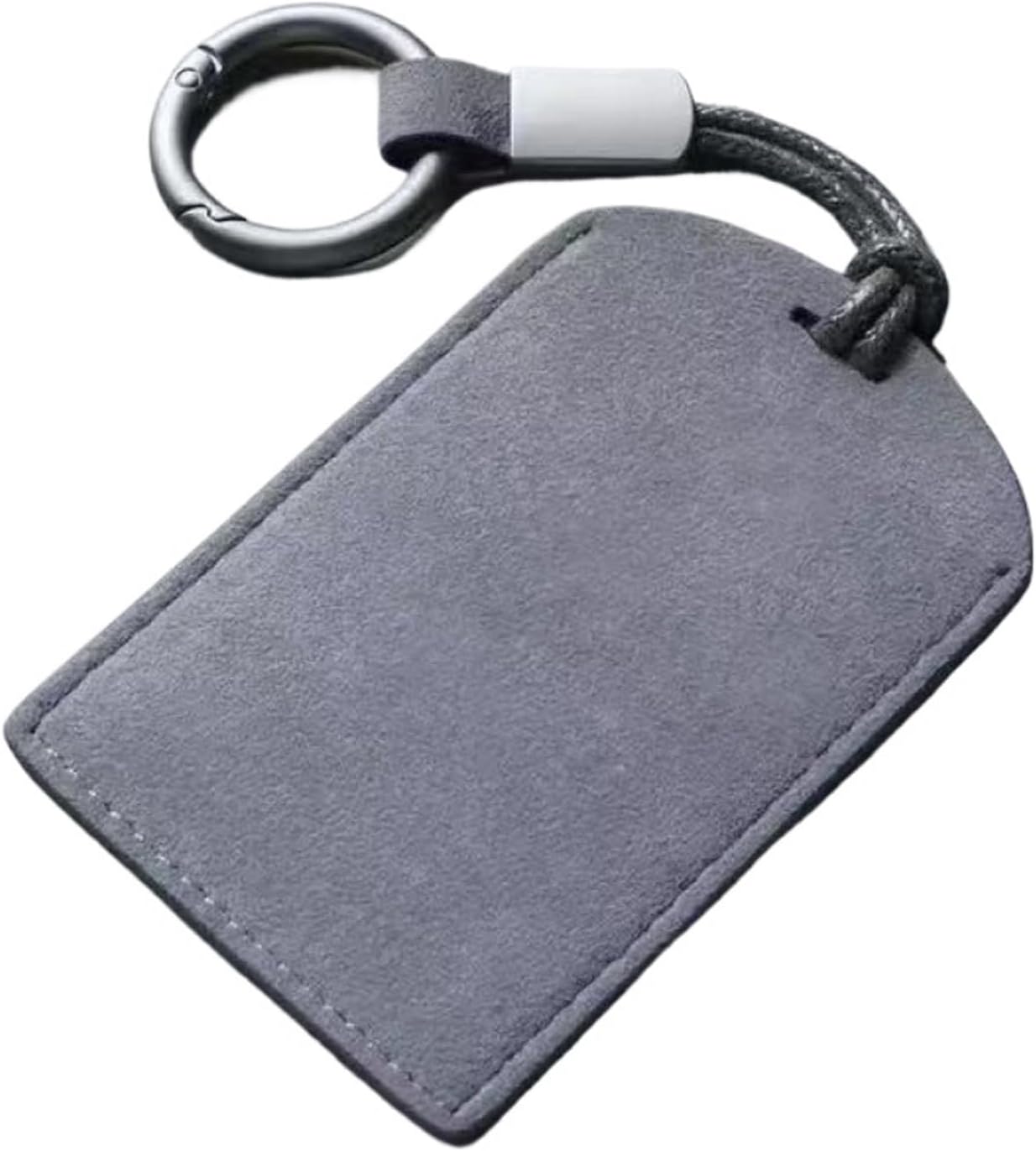 Genuine Leather Universal Car Key Case - Scratch Protection Pouch for Remote Control Keys, Black/Brown/Coffee(Orange)