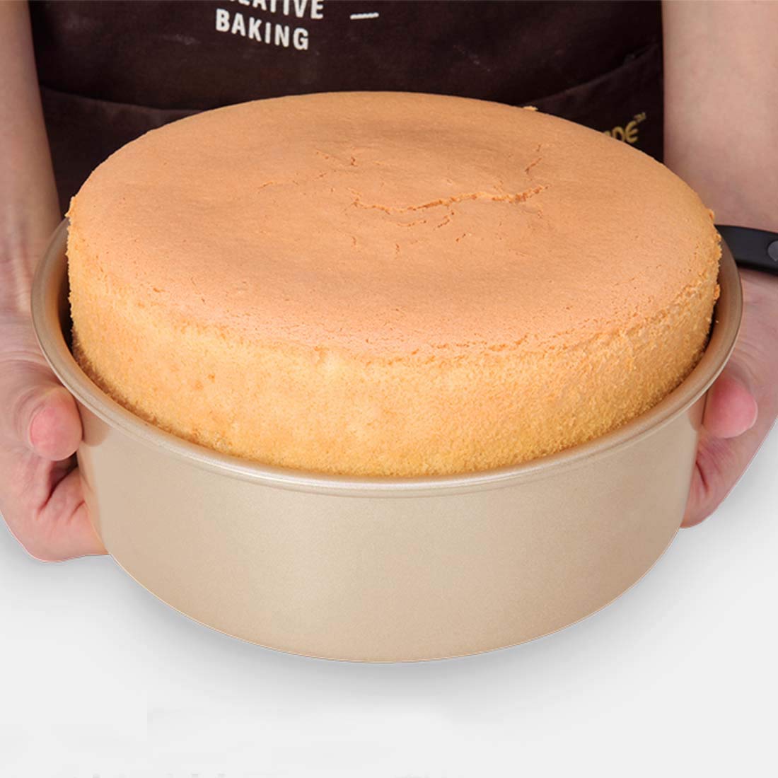 CANDeal 20 cm nieprzywierająca okrągła forma do ciasta, nieprzywierająca okrągła patelnia do serników, szybkie uwalnianie formy do pieczenia chleba pizzy