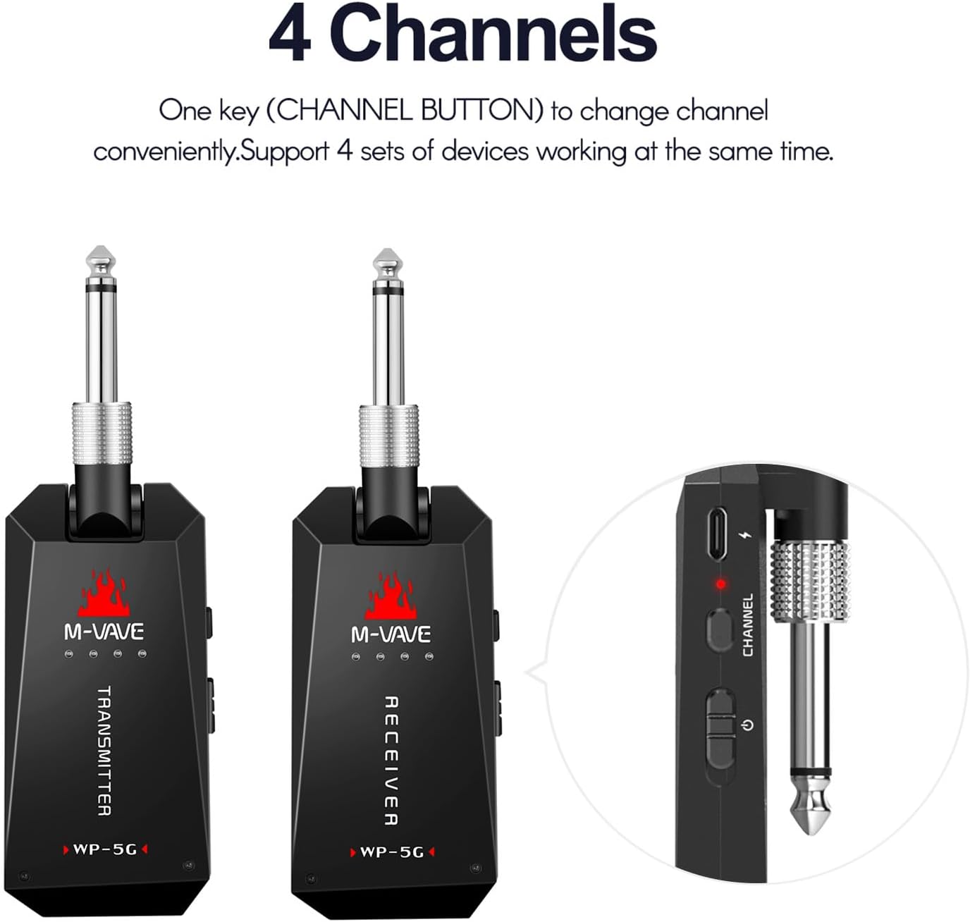 M-VAVE WP-5G Connection Diagram