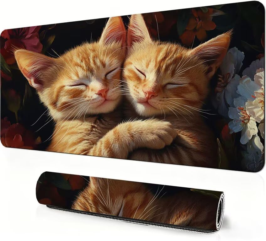 Gaming mousepad tapis de souris grande taille fleur 800 x 300 mm