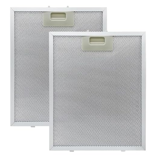 Universal 5-Layer Metal Grease Filters Twin Pack