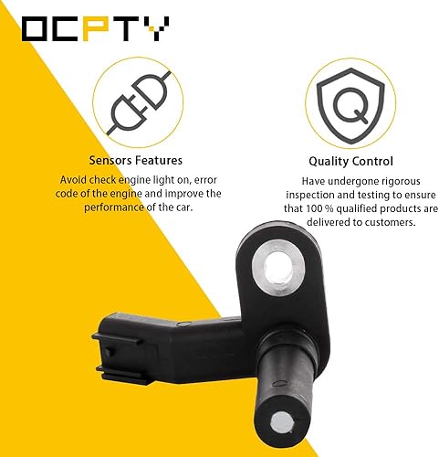 Miniatura 11 de OCPTY Sensor de posición del cigüeñal del motor (CPS) se adapta a 2006-2014 para Hyundai Sonata, 2010-2013 para Hyundai Tucson, 2010-2013 para Kia