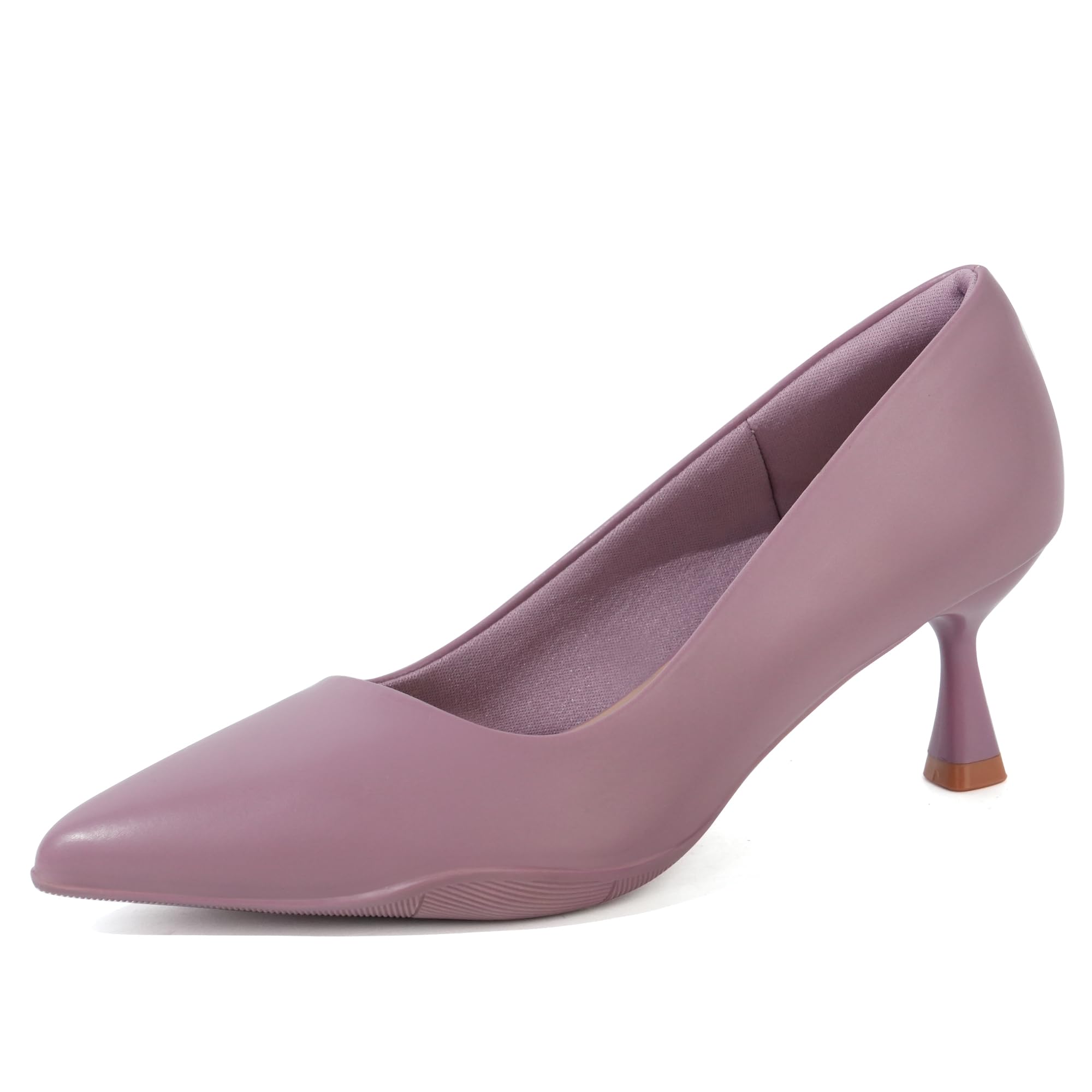 Women Comfortable Pumps Dress Shoes Mid Heel Work Heels