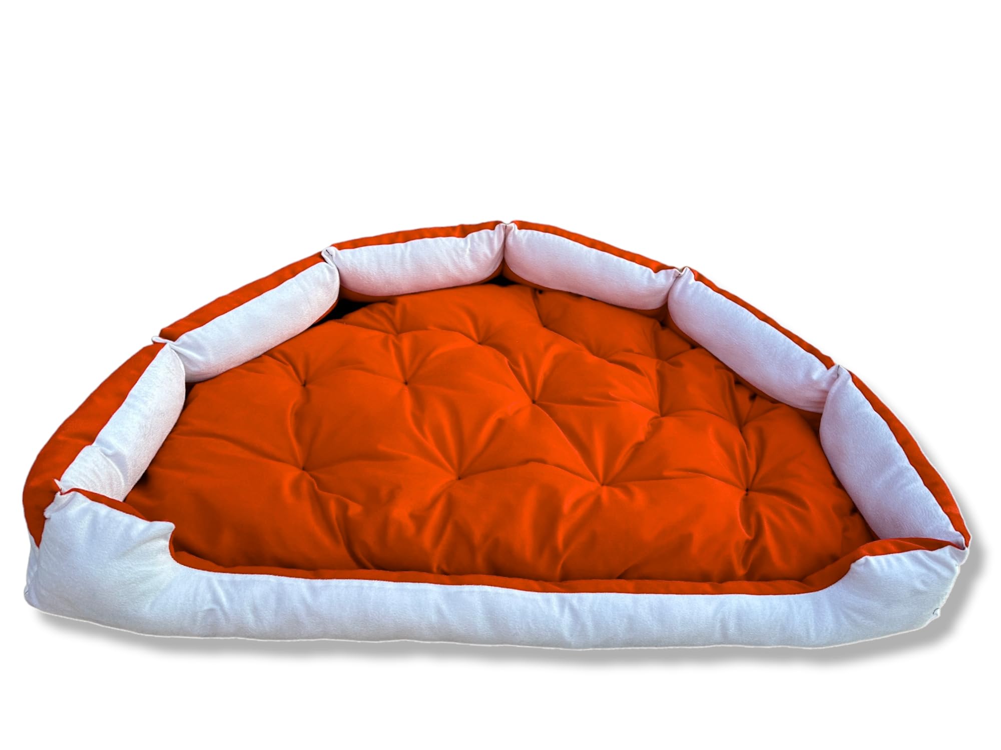ROYALS RORE Dog Beds & Cat beds Washable Reversible Pet Beds Orange & White Anti Slip Hand or Machine Washable (XXL) (B0CLLWN5FT) Amazon Price History, Amazon Price Tracker