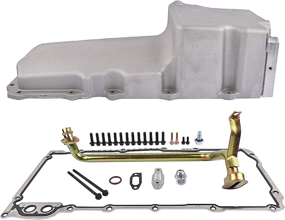 Aluminum Swap Retrofit Engine Oil Pan Compatible With GM LS1 LS2 LS3
