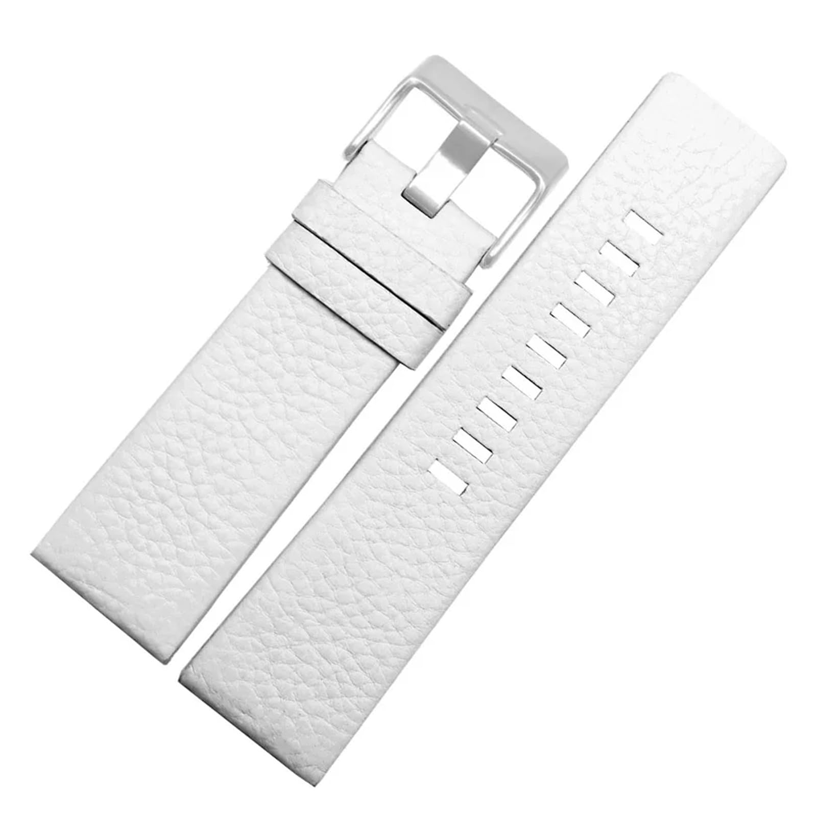 NASUNJIA - Correa de reloj de piel auténtica de 22, 24 mm, 26 mm, 27, 28, 30 mm, compatible con correa de reloj diésel DZ7256 DZ4344 DZ1657 DZ1206