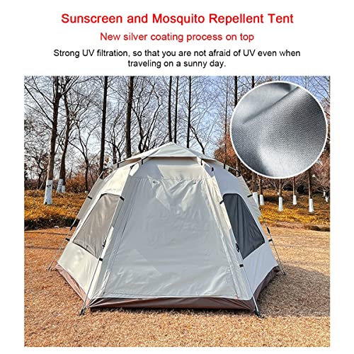 Carpa para 5-7 personas, refugio para camping familiar miniatura 5